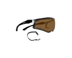 SGA 359BRFMDA Safety Glasses Slingshot Positive Seal Brown Mirror