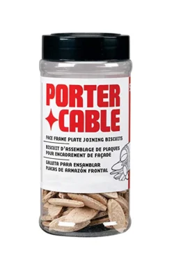 Porter Cable 5551 Plate Joining Biscuits 16 X 47mm 250pcs