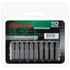 Toptul FSBA0803G Phillips Insert Bits 1/4" PH3x25mm