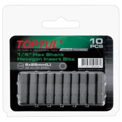 Toptul FSDA1207G Hex Insert Bits 10mm 7mmx30mm