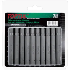Toptul FSDB1206G Hex Insert Bits 10mm 6mmx75mm