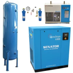 Senator LS22 Rotary Screw Air Compressor 30HP FAD 127CFM