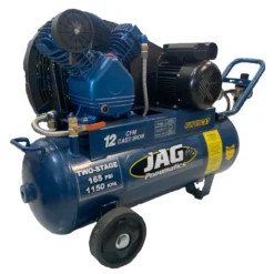 Jag Pneumatics SUPERCAT12TS Air Compressor 12CFM Cast Iron Pump 58L Two Stage 150PSI